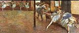 Edgar Degas Ballet Rehearsal 1891 painting